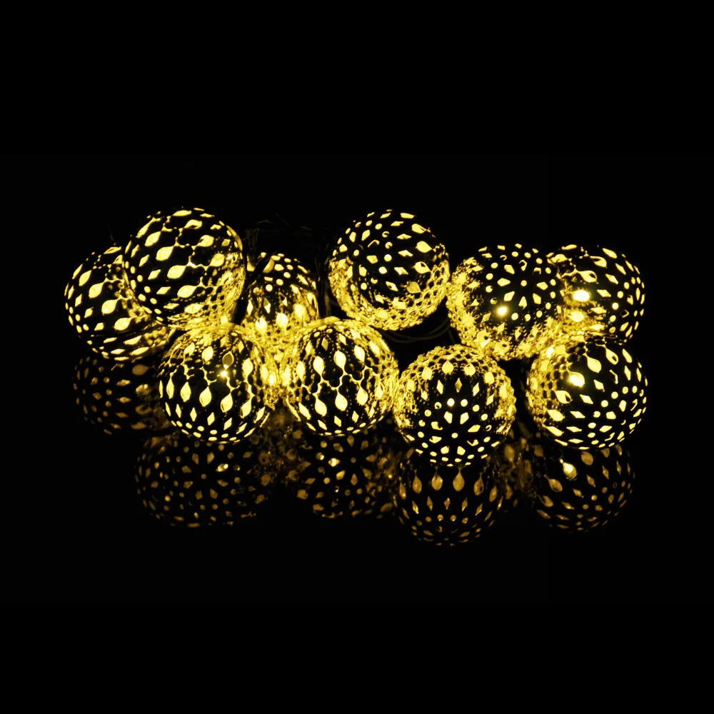 Warm White 10 Set Whole Moroccan String Led Fairy Lights Warm White 10 Set Whole Moroccan String Led Fairy Lights Christmas Decoration Lamp Solar Ed In Lamps From