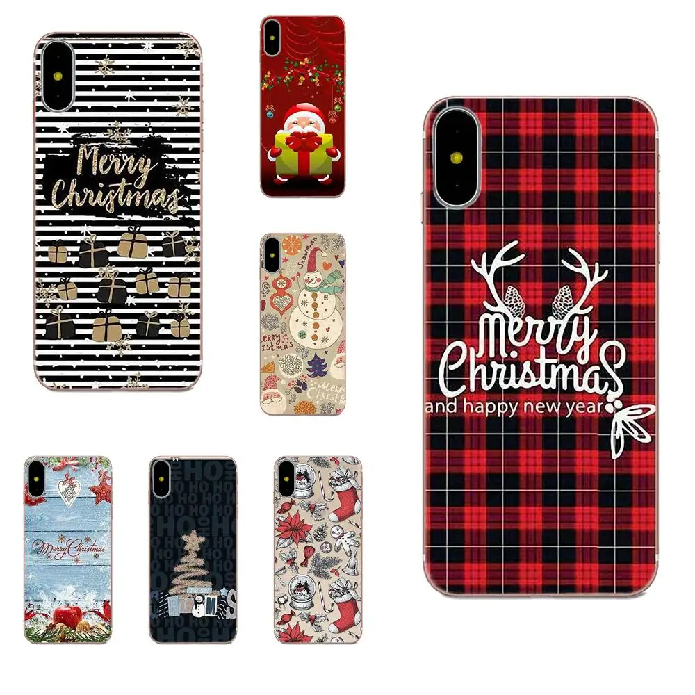 

Cover Christmas Series Christmas Lights For Xiaomi Redmi Mi Note 7 8 9 SE Pro Lite Go Play