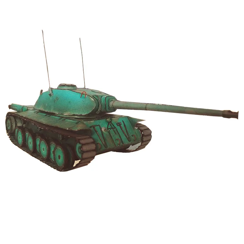 

Paper Model FCM 50t France Tank 1:50 Tank with Dock DIY Paper Models Kids Toy Puzzle Game Assemble Hand Work