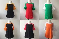 Детская одежда Произведено в Китае девушки красочные платье для малышки высокое качество реглан Обледенение платье в низкая цена