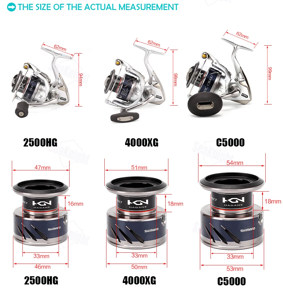 Катушки Shimano Stradic FK 1000HG 2500HG C3000HG 4000XG C5000XG Спиннинг рыболовная Катушка морской 7BB 6,0: 1 6,2: 1 X-SHIP Особенности