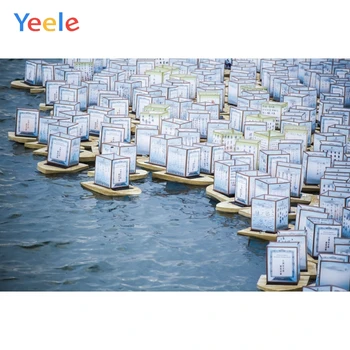

Yeele Lantern Festival Photocall Boat Lanterns Nice Photography Backdrops Personalized Photographic Backgrounds For Photo Studio