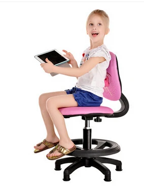 Дети учатся стул. Падение JiaoZi стул. Детский подъемник для стула. Студенческий стул парта стул - Цвет: Buff