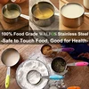 WALFOS food grade Stainless Steel Measuring Cup 10 pieces  Measure Spoon Scoop Kitchenware Cooking baking tools ► Photo 2/6