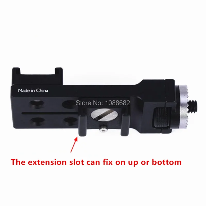 For DJI OSMO Slider Tripod Mounting Converter Adapter with 14 Screw to Hotshoe Mount Photography Accessories (2)