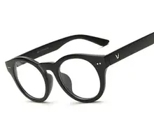 N69 NewV En Forma de Marca Marco de Las Lentes Para Los Hombres Las Mujeres gafas Marco Óptico Eyewear Armação Oculos De Grau Femininos