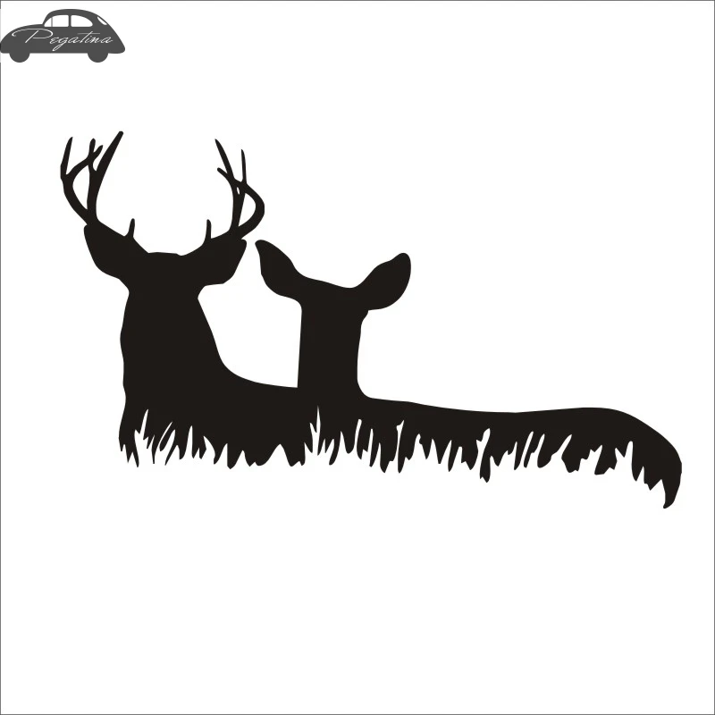 Pegatina Hunt Buck Decal Hunting Club Antlers Sticker Hollow Sticker Hunter Car Window Vinyl Decal Funny Poster Motorcycle