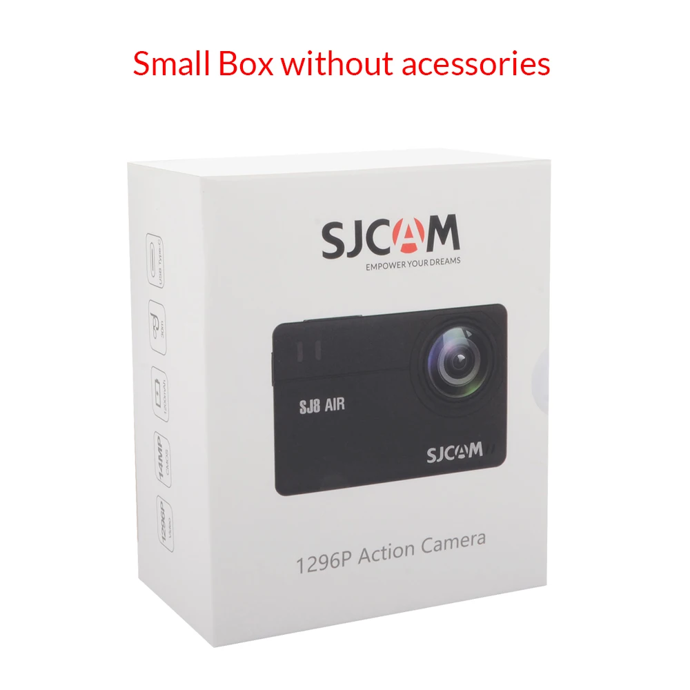 Новая Экшн-камера SJCAM SJ8 серии SJ8 Air& SJ8 Plus и SJ8 Pro 1290P 4 K, wifi, пульт дистанционного управления, водонепроницаемая Спортивная DV