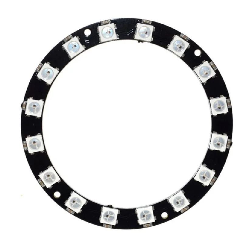 RGB LED Ring 16Bit WS2812 5050 RGB LED lamp panel with Integrated