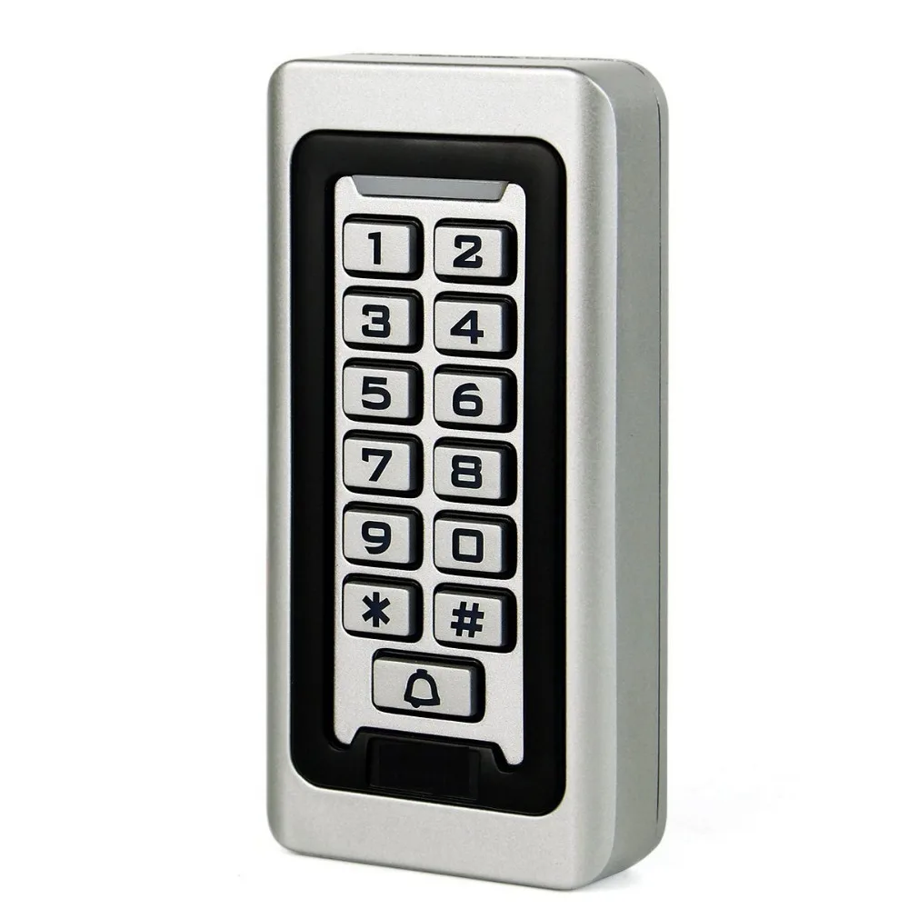 Metal Case IP68 RFID Card keypad door lock Access Control Keypad door