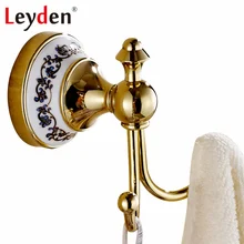 Leyden ORB/Золотая вешалка латунный крючок для одежды черные