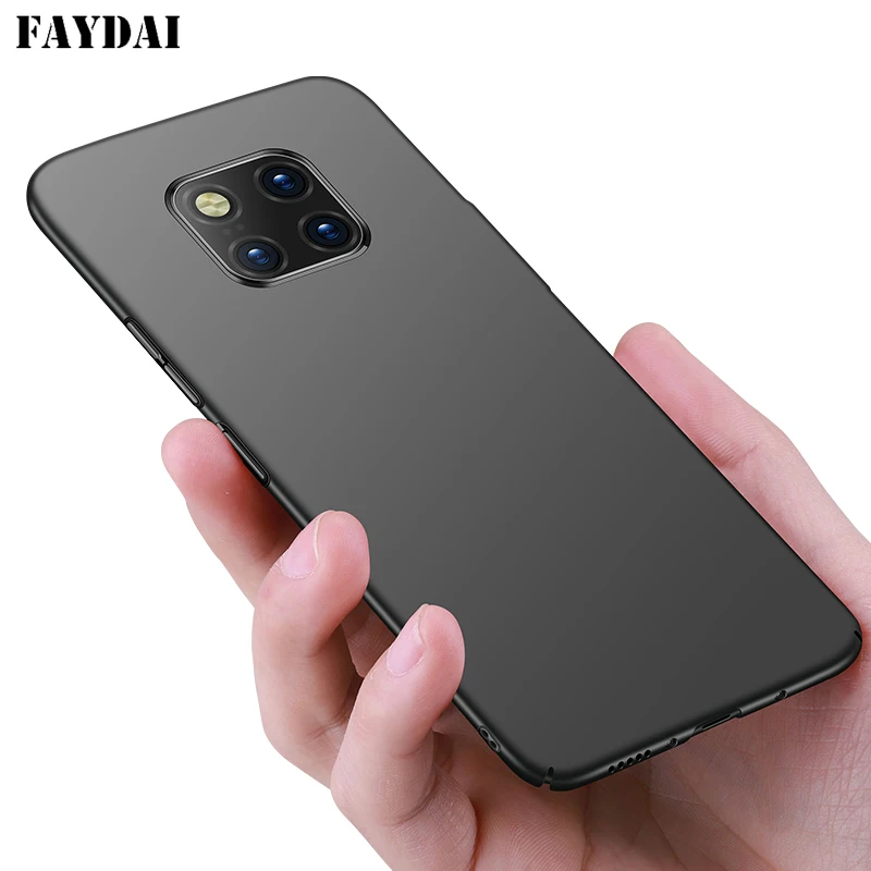 Чехол FAYDAI для Huawei Mate 20 Pro жесткий чехол-накладка пластиковый матовый чехол из