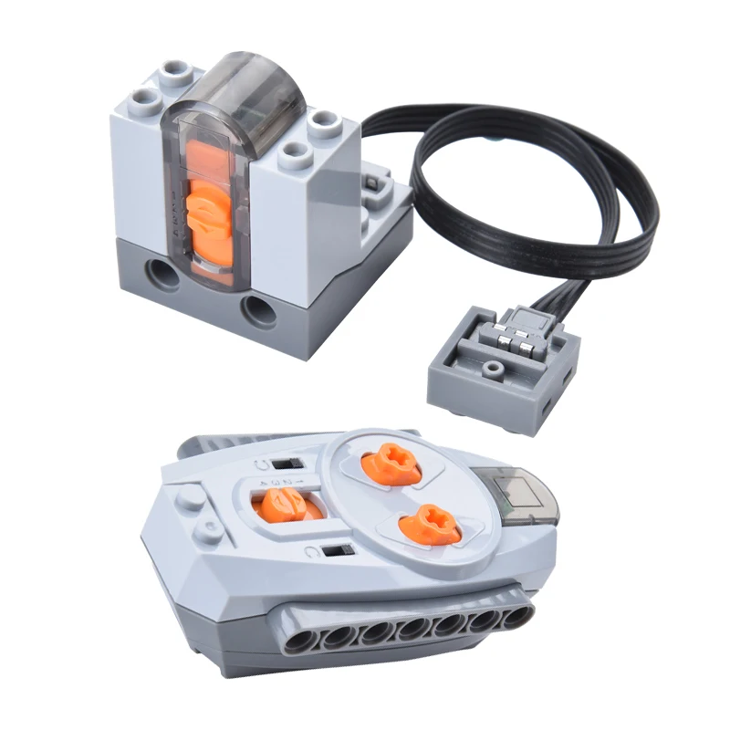 Technology Power Feature Kits IR TX Servo Battery Box Building Blocks Bricks Toys Compatible with IR TX 8835                     (2)