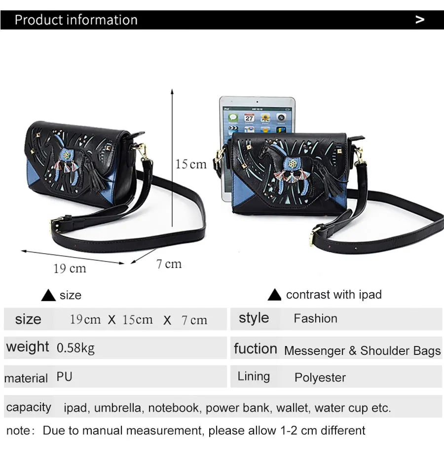  JKBW New Female PU Messenger Bags Leather Handbag with Pony Shape Women Shoulder Bags Summer Casual High Quality Crossbody Bags (11)