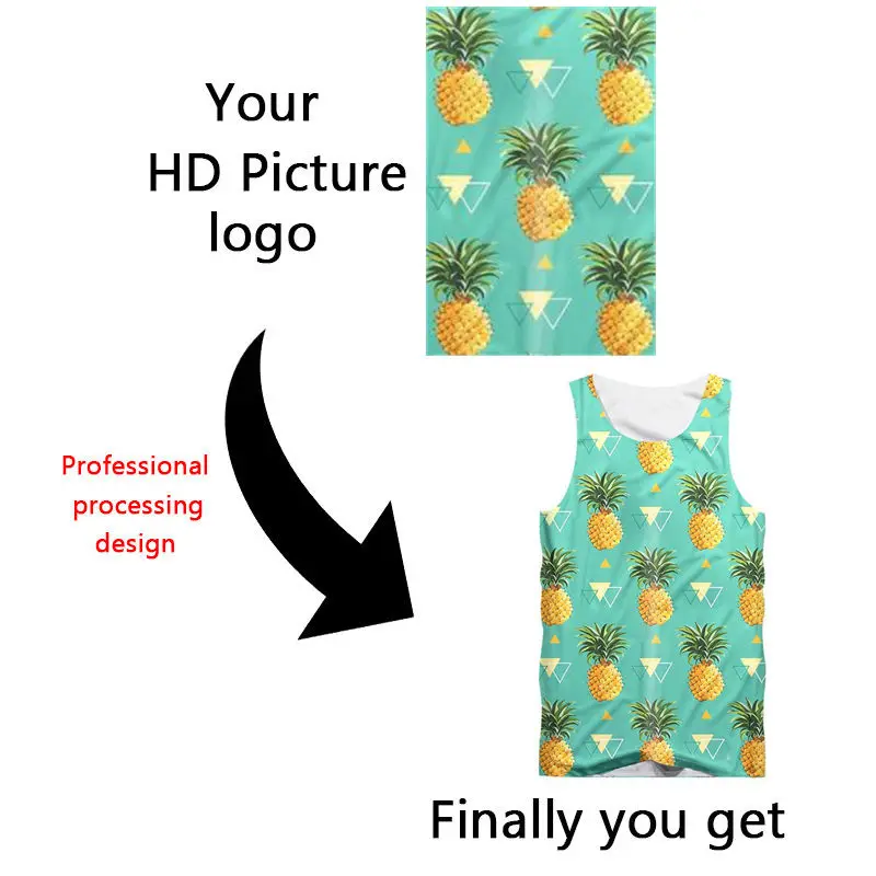 Custom Tank Top your Brand Logoown designPicturephotocharacter 3d Print Vest Men Women Summer Sleeveless Tops & Tees S-5XL (3)