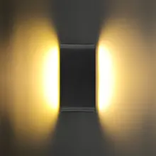 Ультра-тонкий Водонепроницаемый 6 Вт 12 Вт регулируемый светильник COB комнатный, уличный, светодиодный настенный светильник IP65 Алюминий AC85-265V светодиодный бра освещение