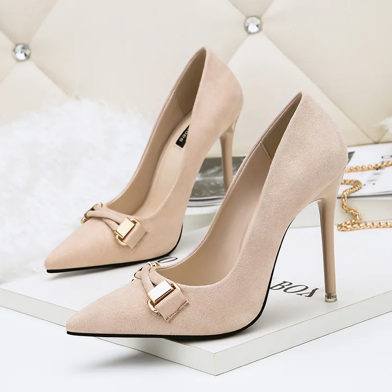office pointed heels