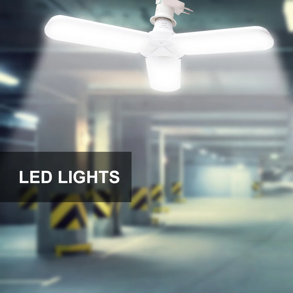 

Progarage Work Light 3 in 1 Socket Adapter Converter E27 LED Base Lamp Holder Socket Splitter For Work Shop Garage Lighting