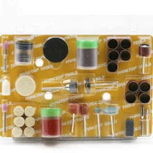 105 шт. полировки набор DIY Электрический шлифовальные станки висит шлифовальные интимные аксессуары шлифовальный Полировочный резательный бурения инструменты ручн