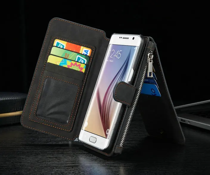imágenes para Magnético de la carpeta Para Samsung Galaxy S6 Edge Más El caso Original de LA PU de cuero Titular de la Tarjeta soporte Para Samsung S6 Edge Plus Cubierta Del Teléfono imágenes para Magnético de la carpeta Para Samsung Galaxy S6 Edge Más El caso Original de LA PU de cuero Titular de la Tarjeta soporte Para Samsung S6 Edge Plus Cubierta Del Teléfono