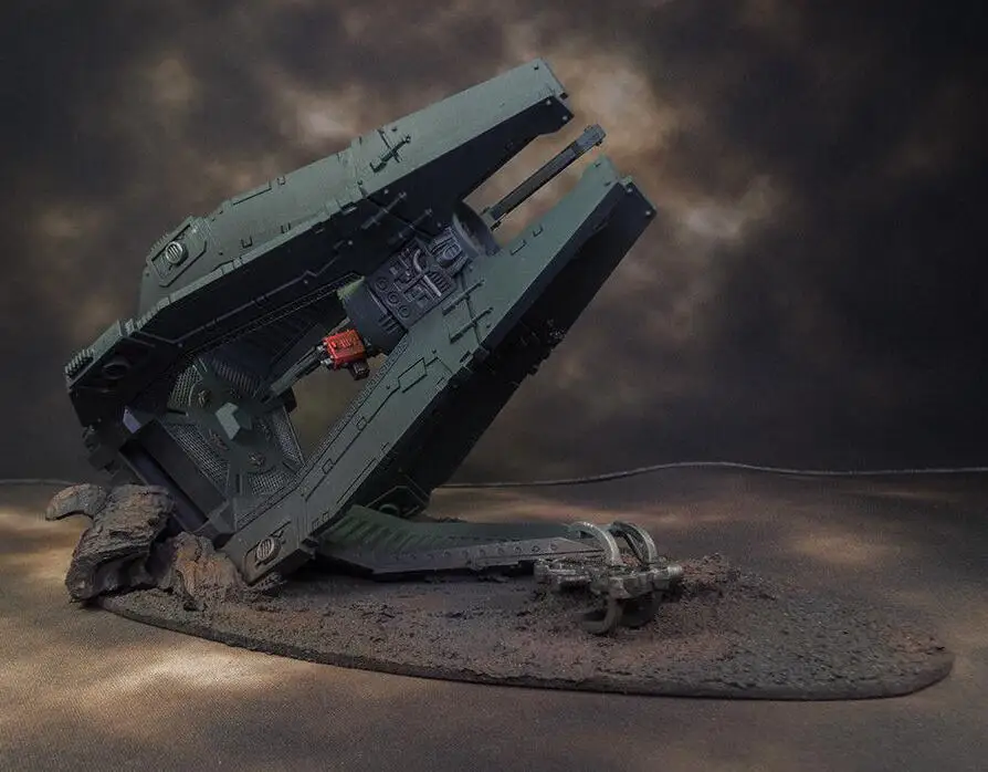 

DROP POD TERRAIN PAINTED (commission)