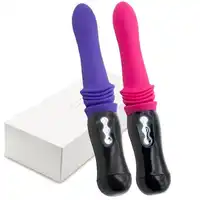 Thrusting Vibrator Love Machine Guns Portable Sex Machine Telescopic Masturbation Clitoral Stimulator Sex Toys for Women E5-1-35