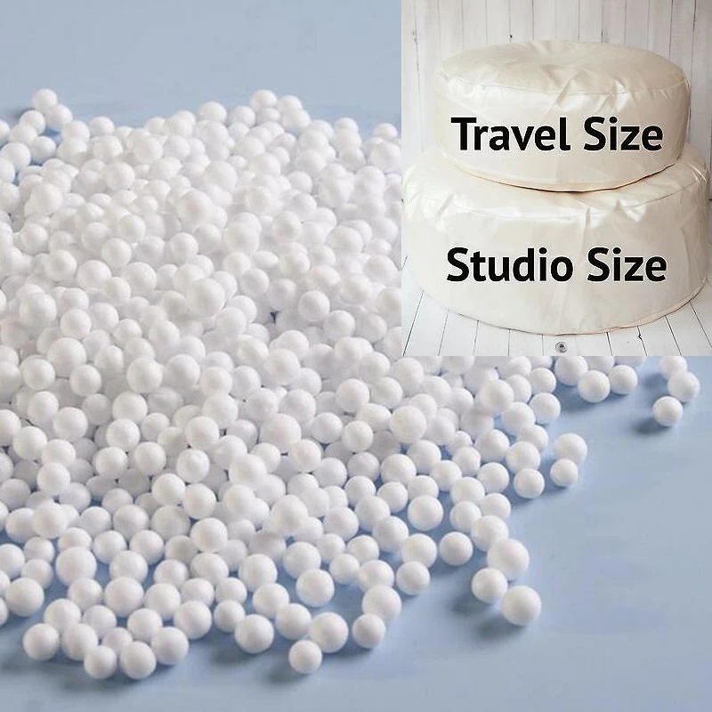 White Foam Balls Beanbag Baby Filler Bed Sleeping Bean Bags White Foam Balls Beanbag Baby Filler Bed Sleeping Bean Bags Chair Newborn Sofa Polystyrene Styrofoam