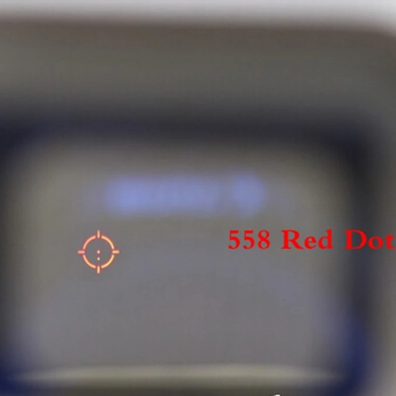 

558 XC holographic reflecting series Green Red dot Sight Airsoft Scope fit on 20mm Rail Mounts Quick Release Hunting Party