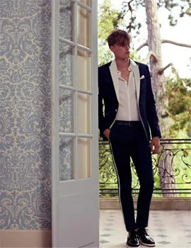 

2019 New Arrival Black Mens Tuxedos Dinner Party Prom Suits Groomsmen Wedding Blazer Suits Stylish (Jacket+Pants+Bow Tie)