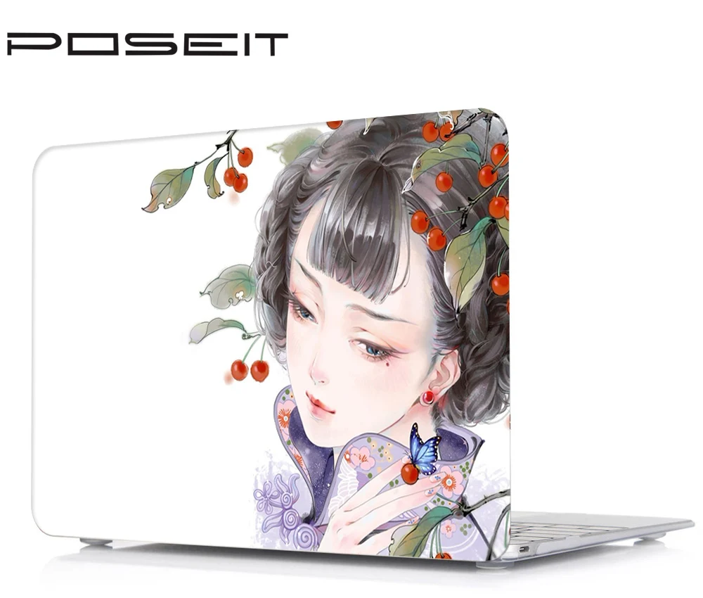 Жесткий чехол с рисунком для Macbook Pro 13 3 15 4 Retina 12 дюймов Air 11 ноутбука new pro сенсорной