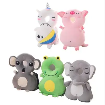 

Creative plush Animals children anti-fall headrest baby learn to walk shatter-resistant head cap protection pillow