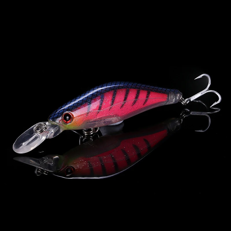 

1PC Hovering Minnow Fishing Lure 65mm 6.5g 0-1.2M Wobbler Floating Aerodynamic Baits Long Shot Artificial Hard Fishing Lure