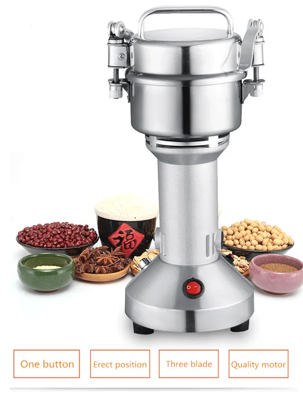 Swing Portable Grinder Medical Grinder Pulverizer Powder Machine for herb/spice/bean/grain/pearl