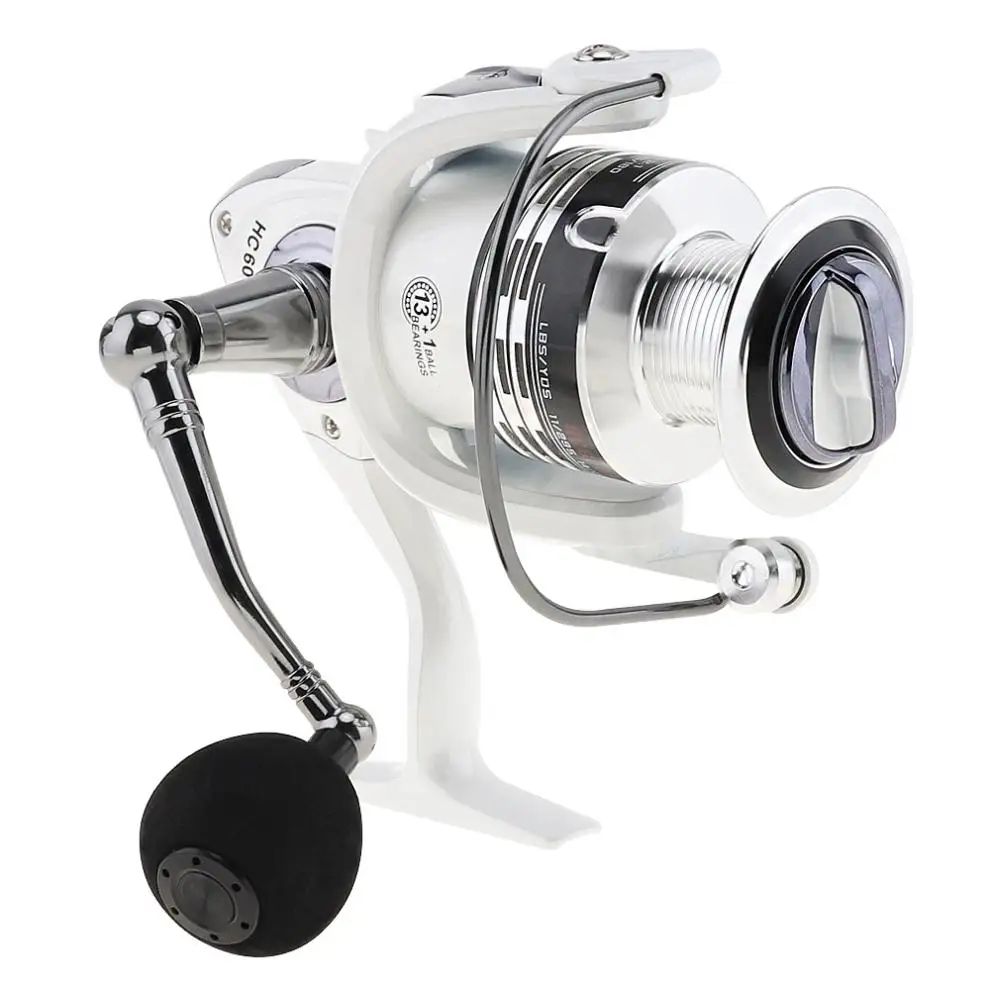 

6000 Series 13+1 Ball Bearings 5.2:1 Fishing Reel Fishing Spinning Reel Fishing Tackle Reel