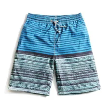 Летние мужские пляжные шорты для серфинга, быстросохнущие спортивные весенние плавки Masculino