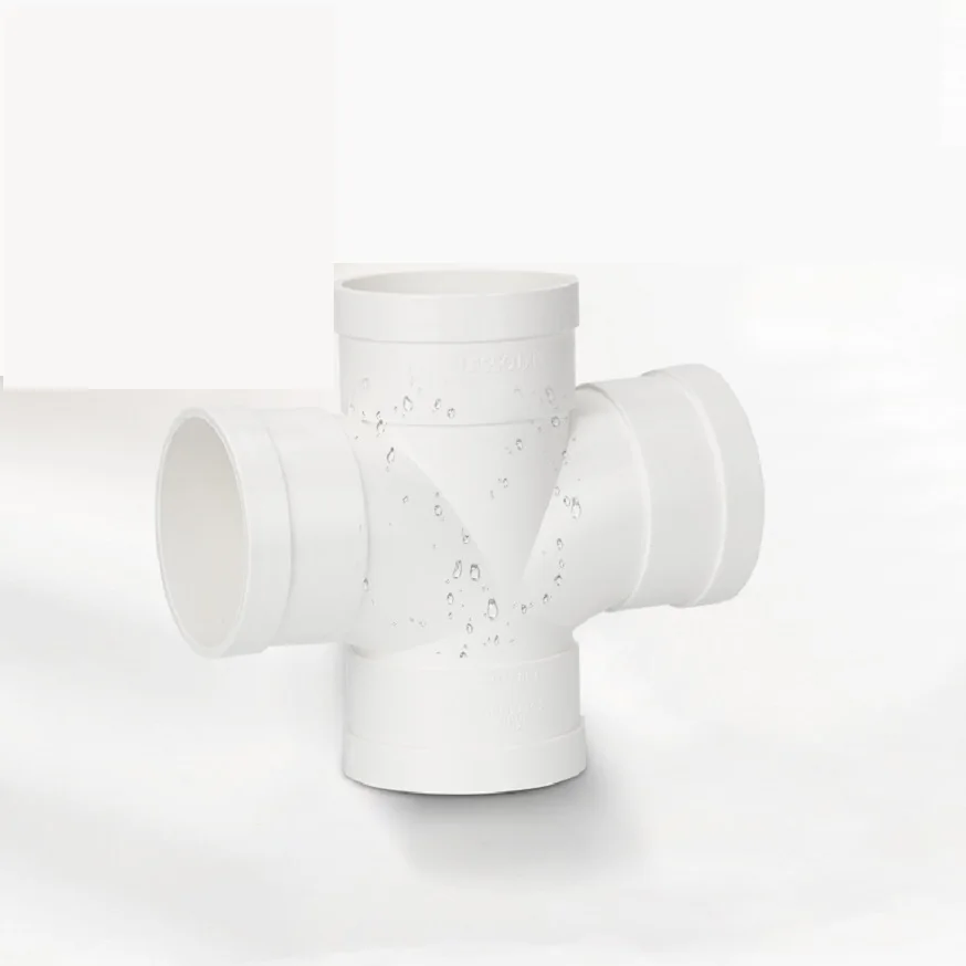 

PVC 4 connector drain water pipe