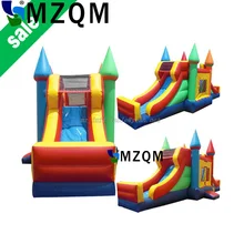 MZQM free sea shipping to port,commercial rental inflatable bounce house,inflatable bouncer slide