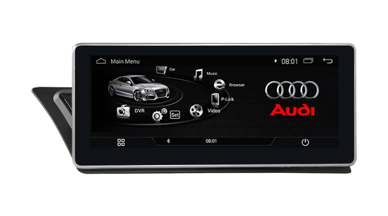 10,2" Android 9,0 автомобильный DVD gps плеер навигационное радио авто для Audi A4 A5 2009- 4G ram 64G rom 8 ядер стерео Авто Аудио