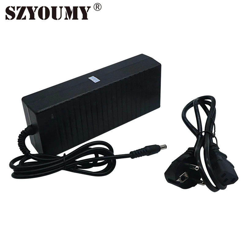 

SZYOUMY DC 12V 12.5A Power Supply EU Plug AC110V 220V Power Adapter For LED Strip Light 5 PCS A Lot DHL Free Shipping