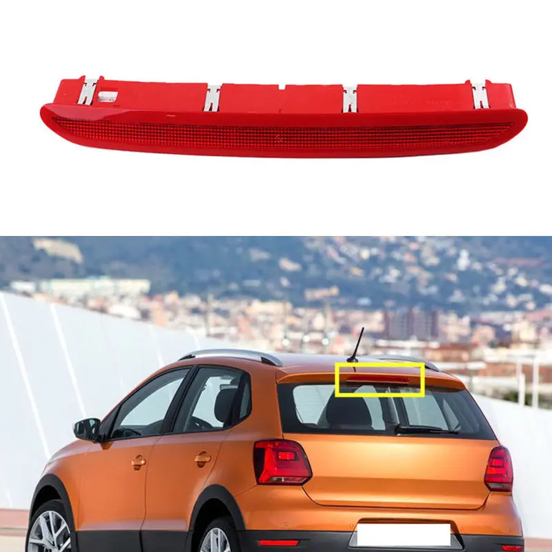 For VW Polo Hatchback 2009 16 High brake lights high mount stop lamp