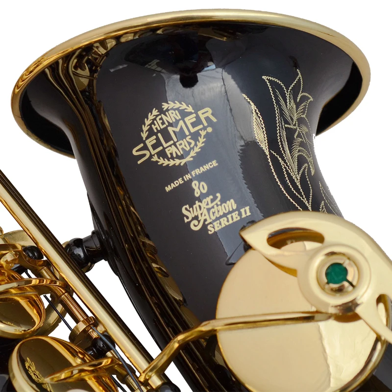 Best Selling French Henri Selmer Paris Alto Saxophone 802 E Flat Black ...
