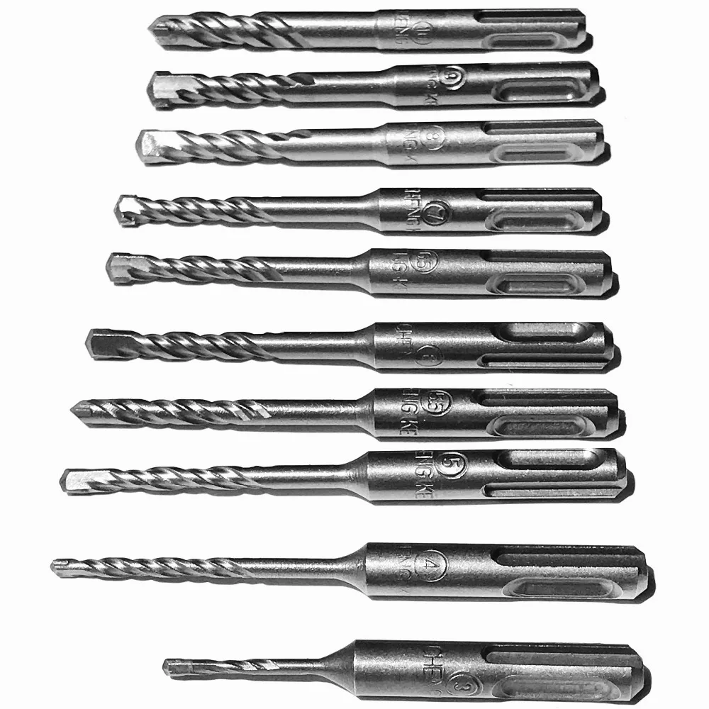 8 штук товара или на сумму 10 шт./компл. TCT с наконечником SDS плюс хвостовик 4 полых ударных сверла для дома для художественного оформления ногтей, ручная работа с целью