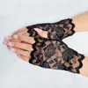 Best Sale Sailor Dance Long Fingerless Womens Sexy Lace Gloves Ladies Half Finger Fishnet Gloves Heated Mesh Mitten Handschoenen ► Photo 1/6