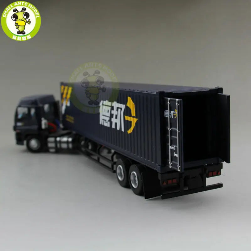 1/50 Isuzu EXR EXZ контейнер грузовика-трейлера depon логистика литья под давлением модель синий