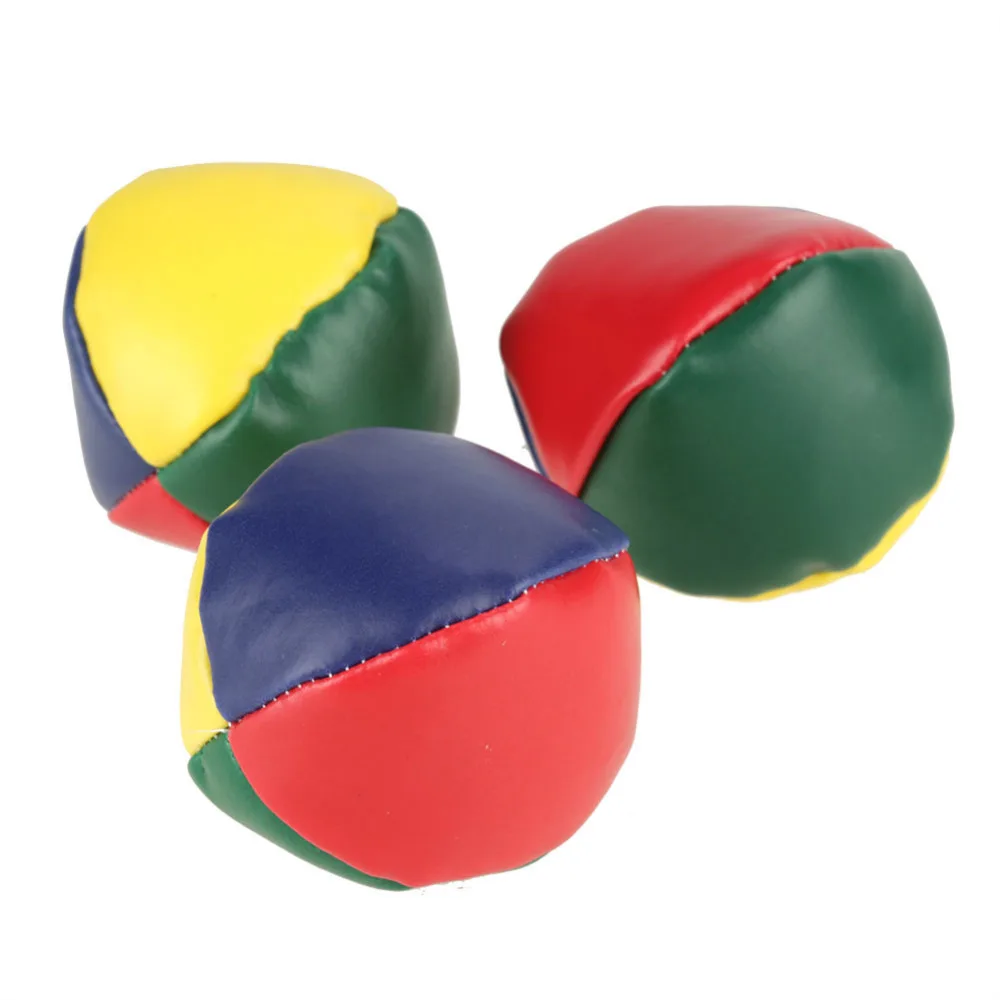 3 шт. шаров, набор классические детские маленькая сумка игры жонглировать Волшебный цирк начинающих Для детей игрушка шары пляж спорт