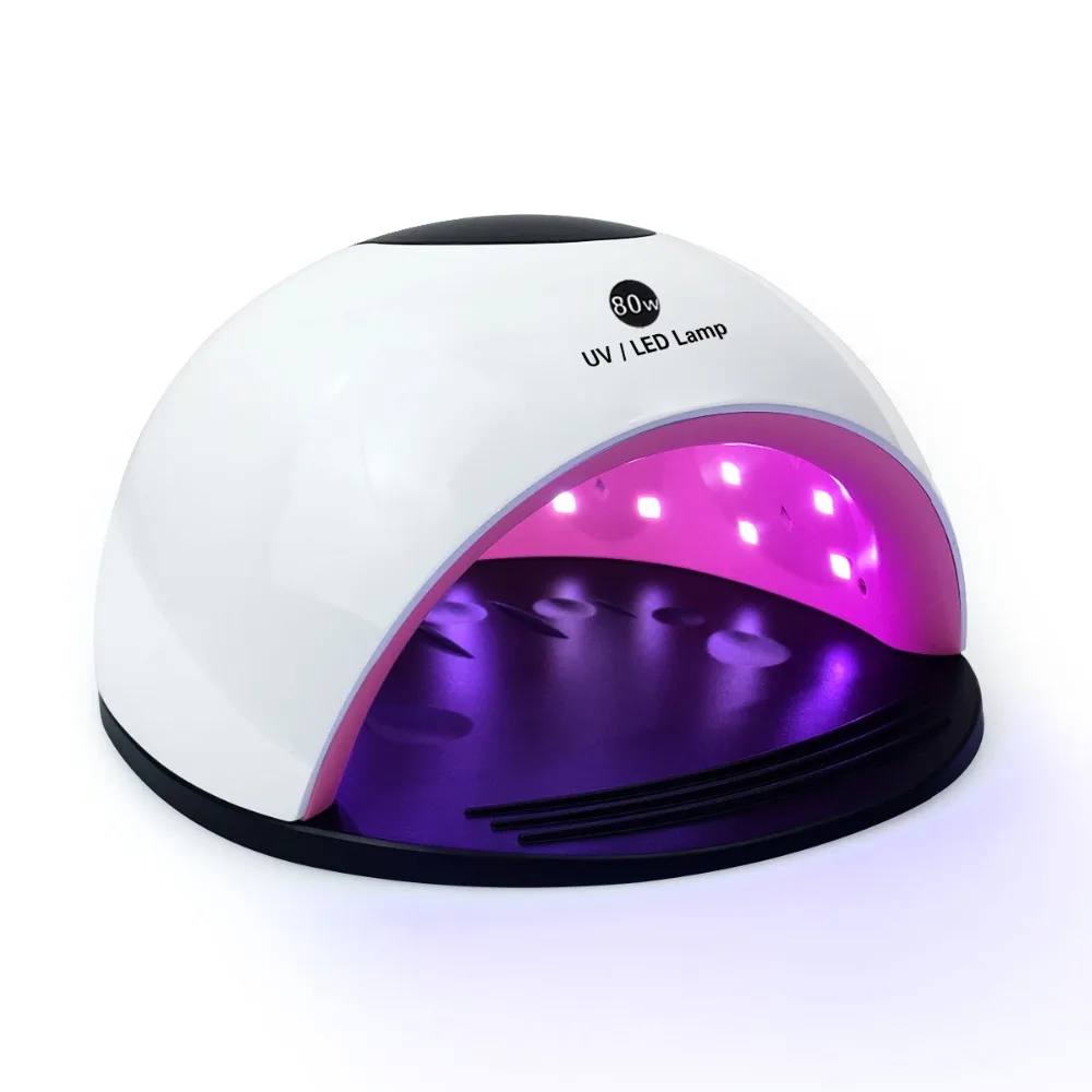 

80W UV LED Lamp Manucure 36 LEDs Timer LCD Screen UV Machine Nail Dryer Lamp Sunlight Fast Curing All Gel Varnish SUN Light