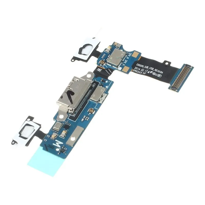 

New USB Charging Dock Flex Cable For Samsung Galaxy S5 G900F G900A USB Charger Port Connector Flex Cable Replacement Parts