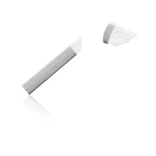 0.25 мм Руководство татуировка перо иглы 10 Вышивка Крестом Иглы для бровей Вышивка 3D Макияж микроклетку игла белый jm611d-x87 Иглы для татуажа