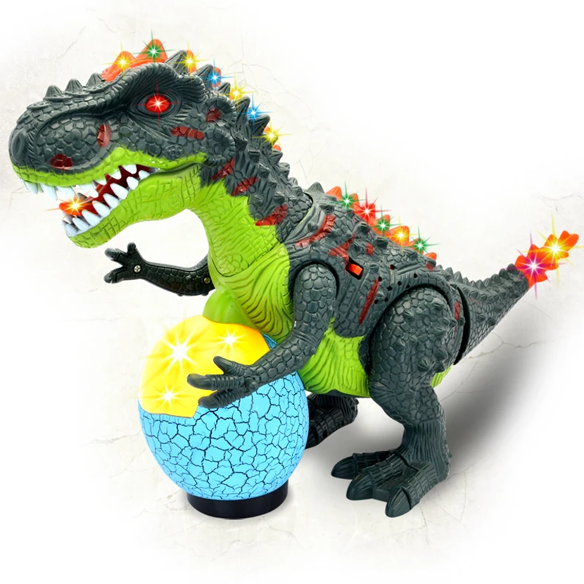 Электрическая игрушка Большой размер ходячий динозавр робот с светильник тираннозавр рекс детские игрушки