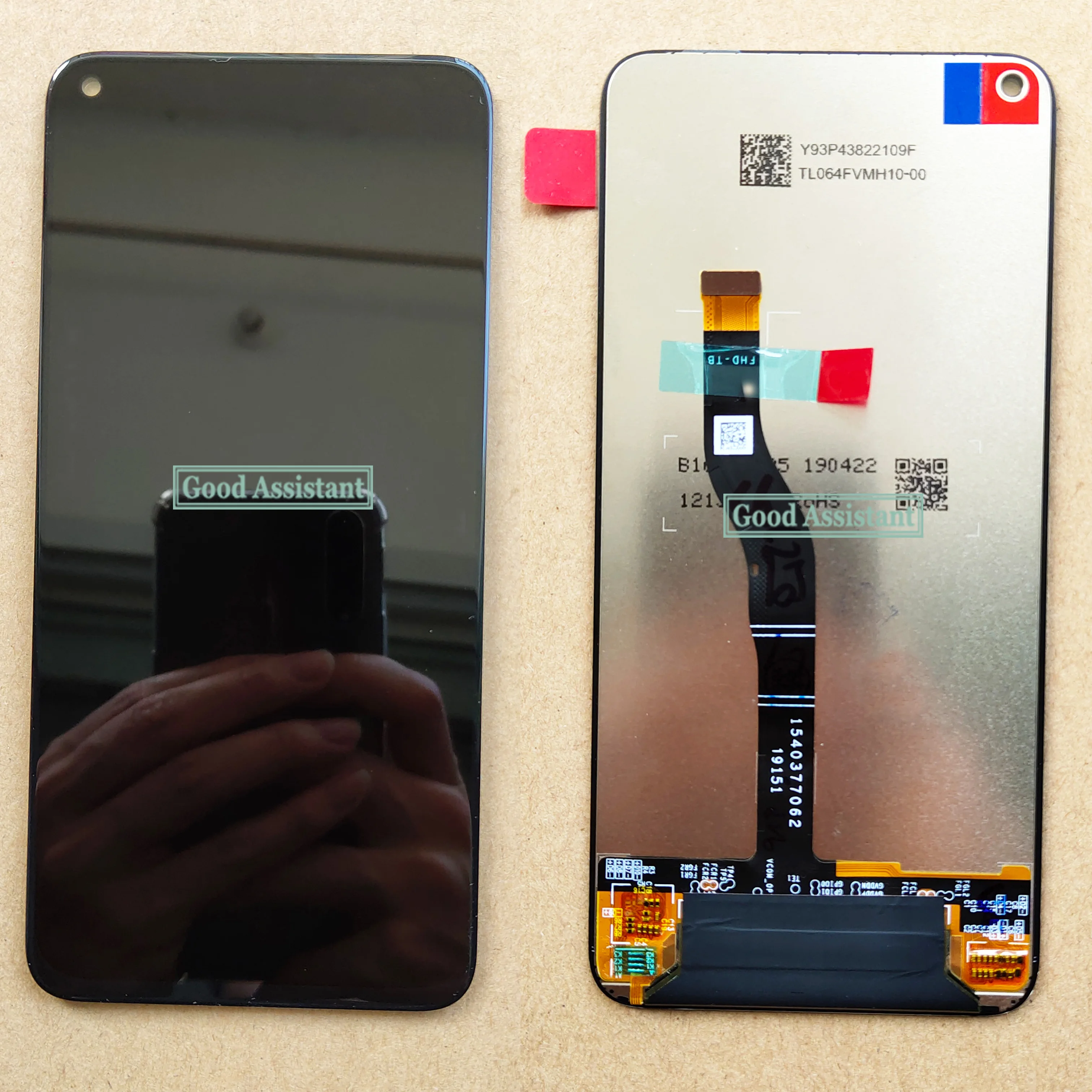 

Original Black 6.4 inch 100% Tested For Huawei Nova 4 Nova4 Full LCD DIsplay Touch Screen Digitizer Assembly Replacement